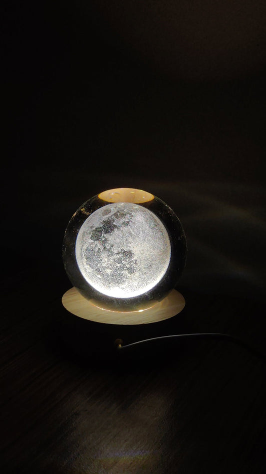 3D Crystal Ball Lamp🔮